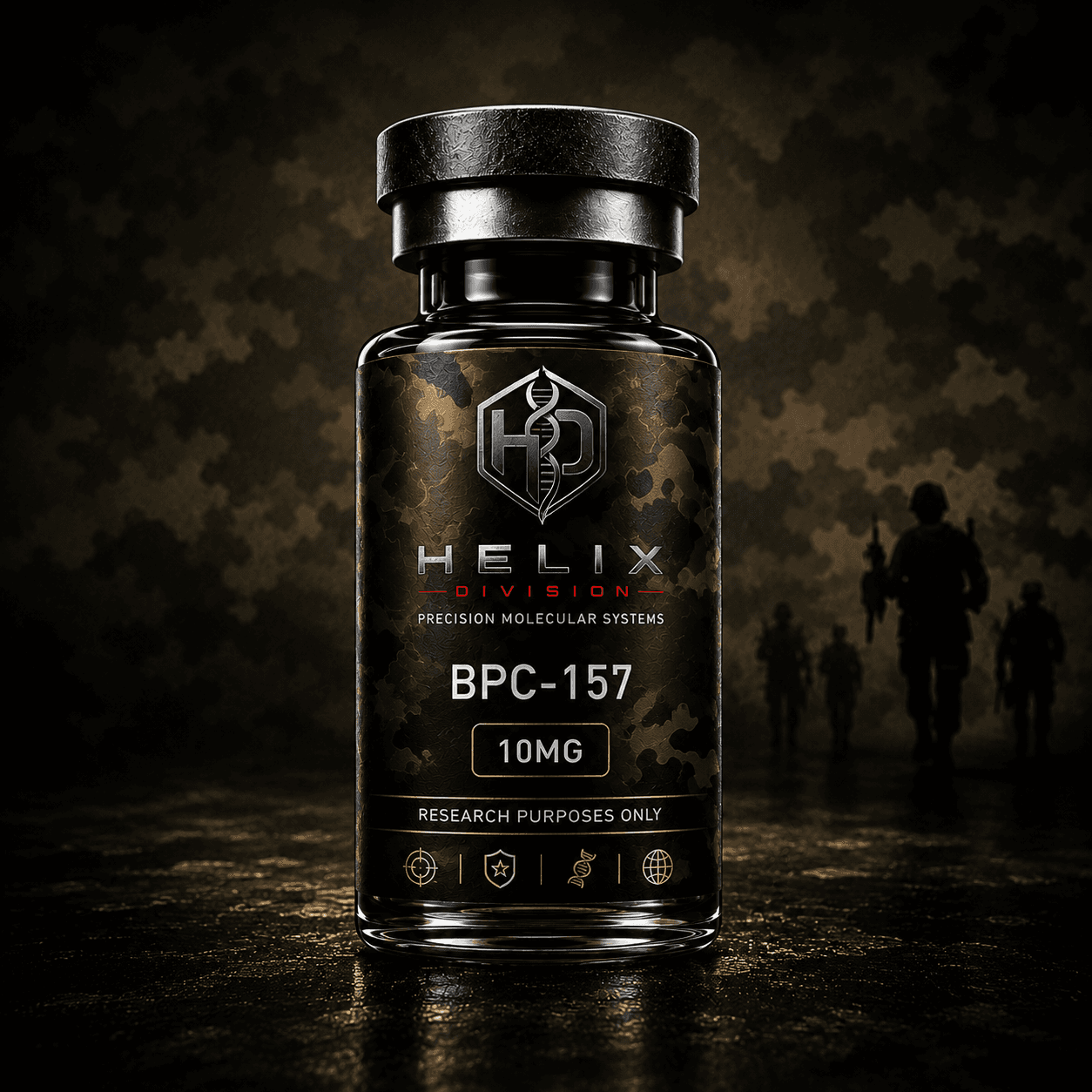 Helix Division BPC-157 — research peptide, field-tested precision