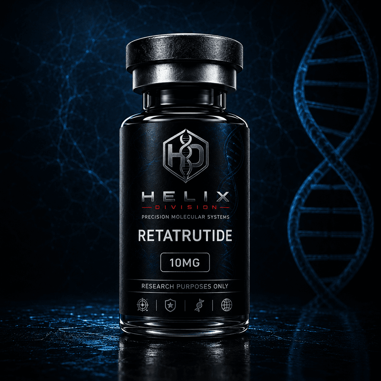 Helix Division Retatrutide vial